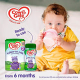 Cow &amp;amp; Gate 2 Follow On Baby Milk Formula Liquid 6-12 Months Multipack    6 x 200ml