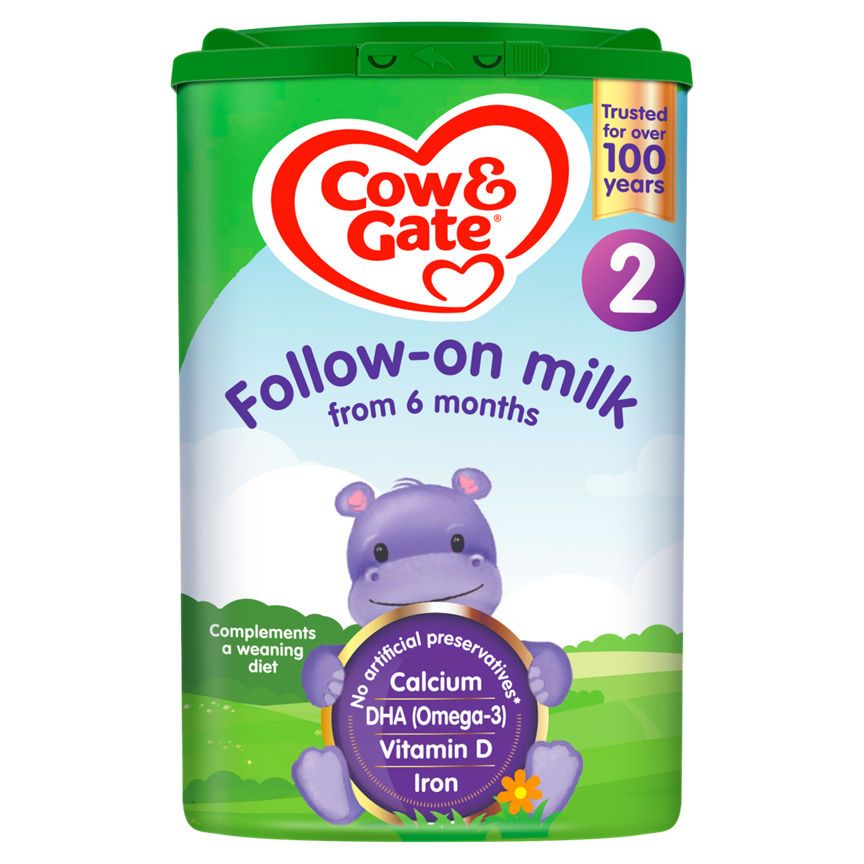 Cow & Gate 2 Follow On Milk Powder Formula 6-12 Months