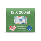 Cow &amp;amp; Gate 3 Toddler Milk Formula Liquid Multipack    15 x 200ml