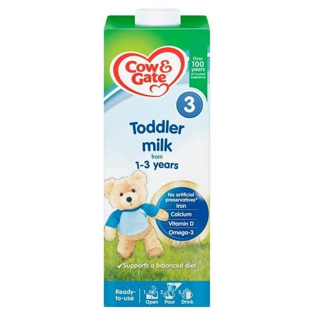 Cow & Gate 3 Toddler Milk from 1-3 Years 1L