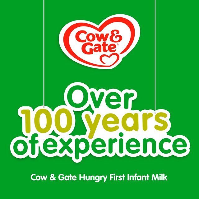 Cow &amp;amp; Gate Hungry First Baby Milk Formula Powder from Birth    800g