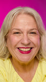 Lush Crackle Lipstick in raspberry pink satin shade - British product
