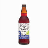 Cranes Cider Blueberries &amp;amp; Apples   500ml