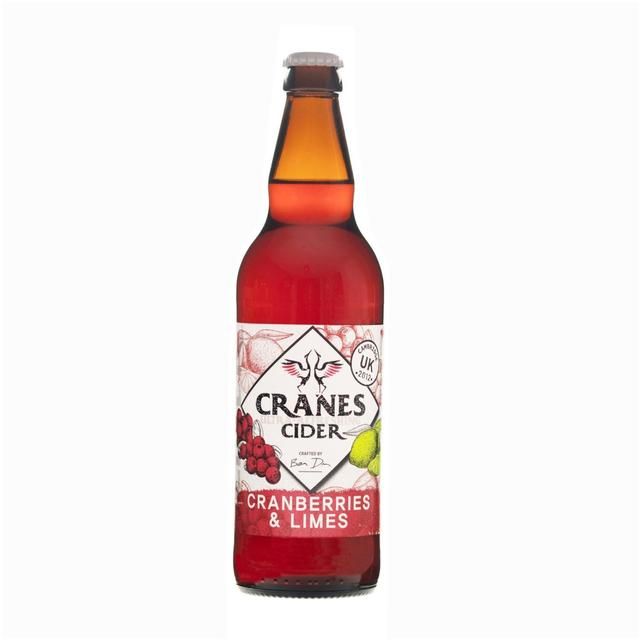 Cranes Cider Cranberries &amp;amp; Limes   500ml