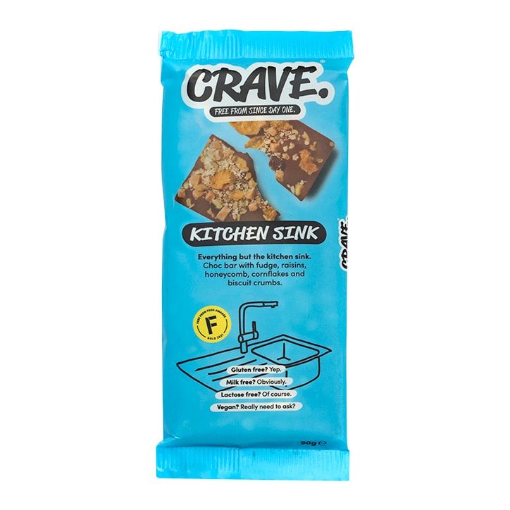 CRAVE Kitchen Sink Chocolate Bar 90g