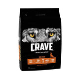 Crave Natural Grain Free Adult Complete Dry Dog Food Turkey &amp;amp; Chicken    2.8kg