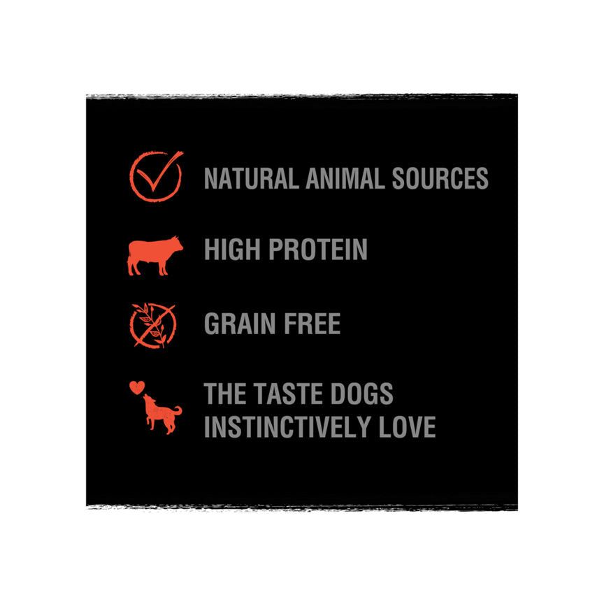 Crave Natural Protein Chew Adult Small/Medium Dog Treat Beef & Liver