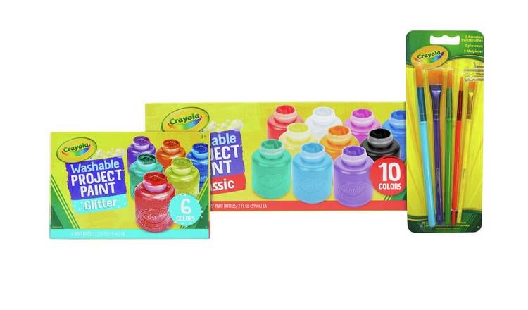 Crayola Washable Project Paint Set