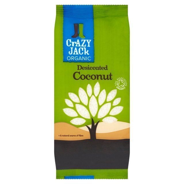 Crazy Jack Organic Desiccated Coconut   200g