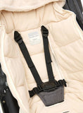 Cream Borg Fleece Footmuff One Size