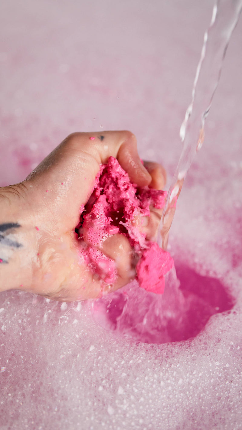 Creamy Candy bubble bar pink bathtime treat, imported from the UK