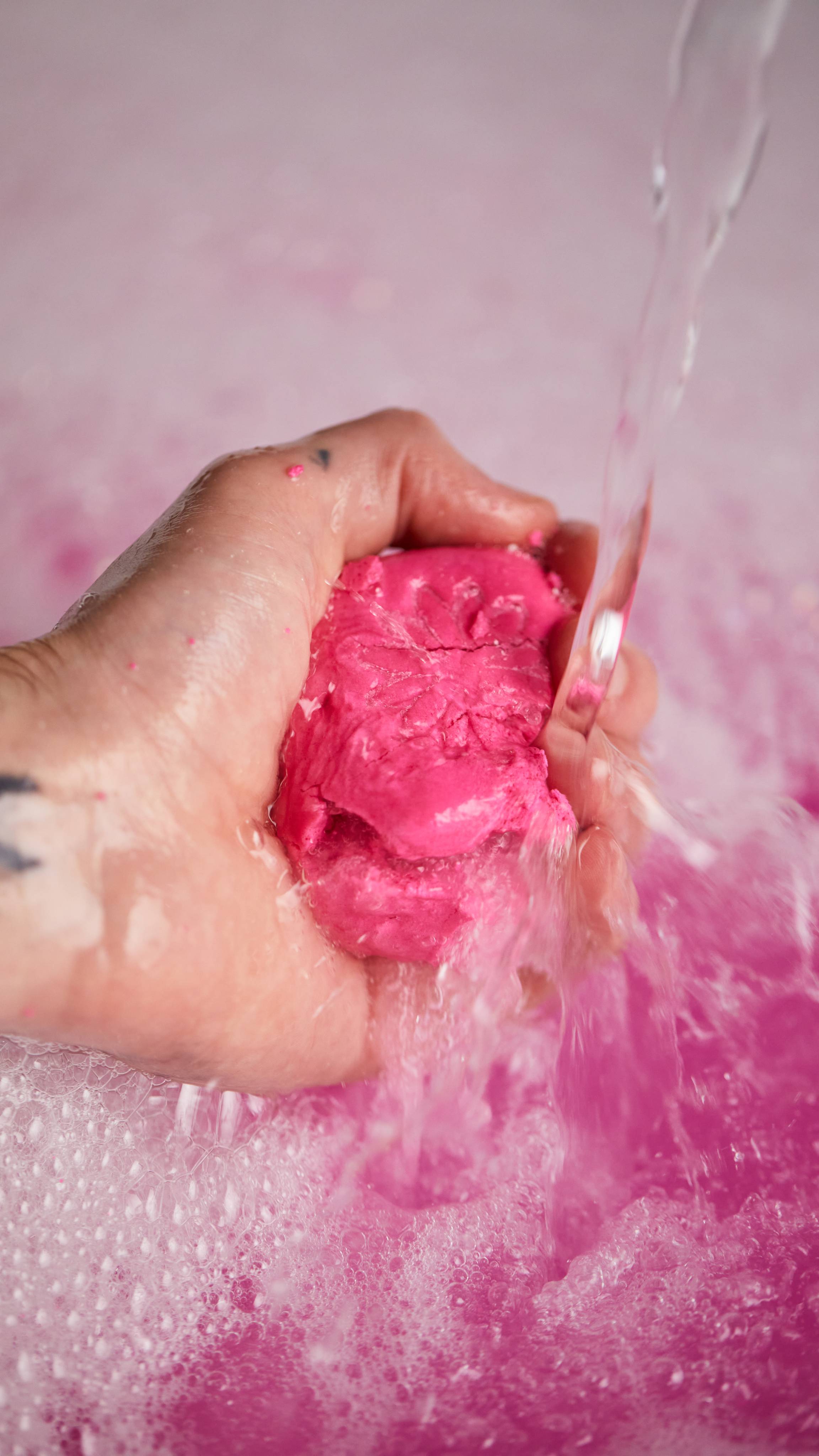 Creamy Candy bubble bar pink bathtime treat, imported from the UK