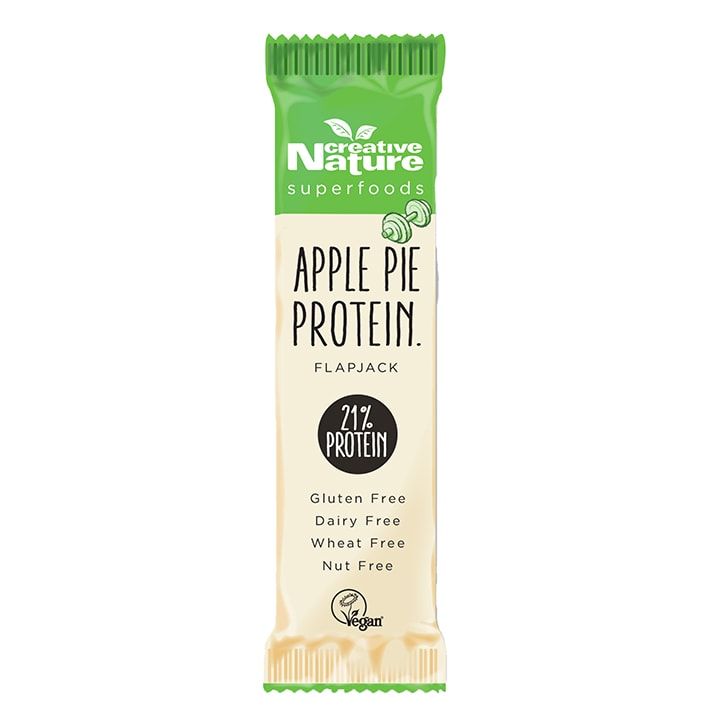 Creative Nature Apple Pie High Protein Cold Press Bar 40g