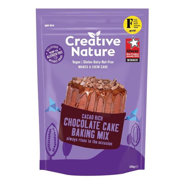 Creative Nature Cacao Rich Chocolate Cake Baking Mix