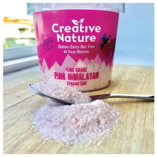 Creative Nature Fine Pink Himalayan Crystal Salt   300g