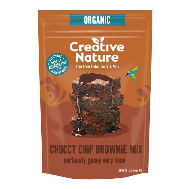 Creative Nature Organic Gluten Free Chia Cacao Brownie Mix   400g