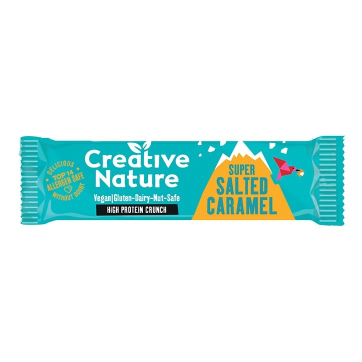 Creative Nature Salted Caramel High Protein Cold Press Bar 40g