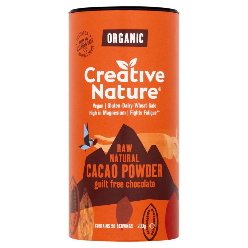 Creative Nature Superfoods Organic Peruvian Raw Cacao Powder