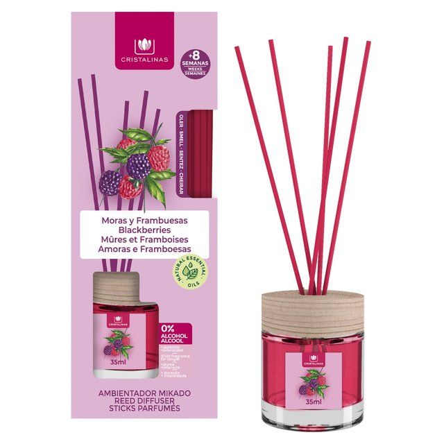 Cristalinas Reed Diffuser Blackberries   35ml