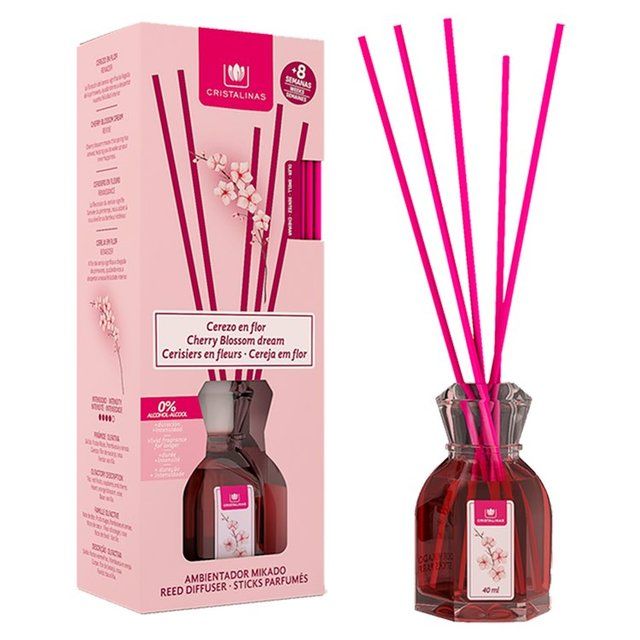 Cristalinas Reed Diffuser Cherry Blossom Dream