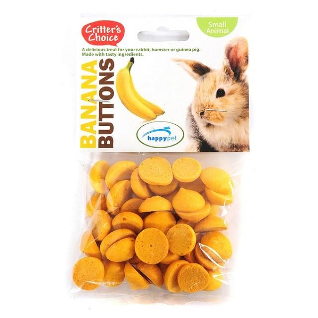 Critter's Choice Banana Buttons Small Animal Treats   40g