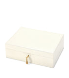 Croc-Embossed Leather Grand Luxe Jewellery Box