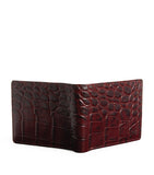 Croc-Embossed Leather Wembley Wallet