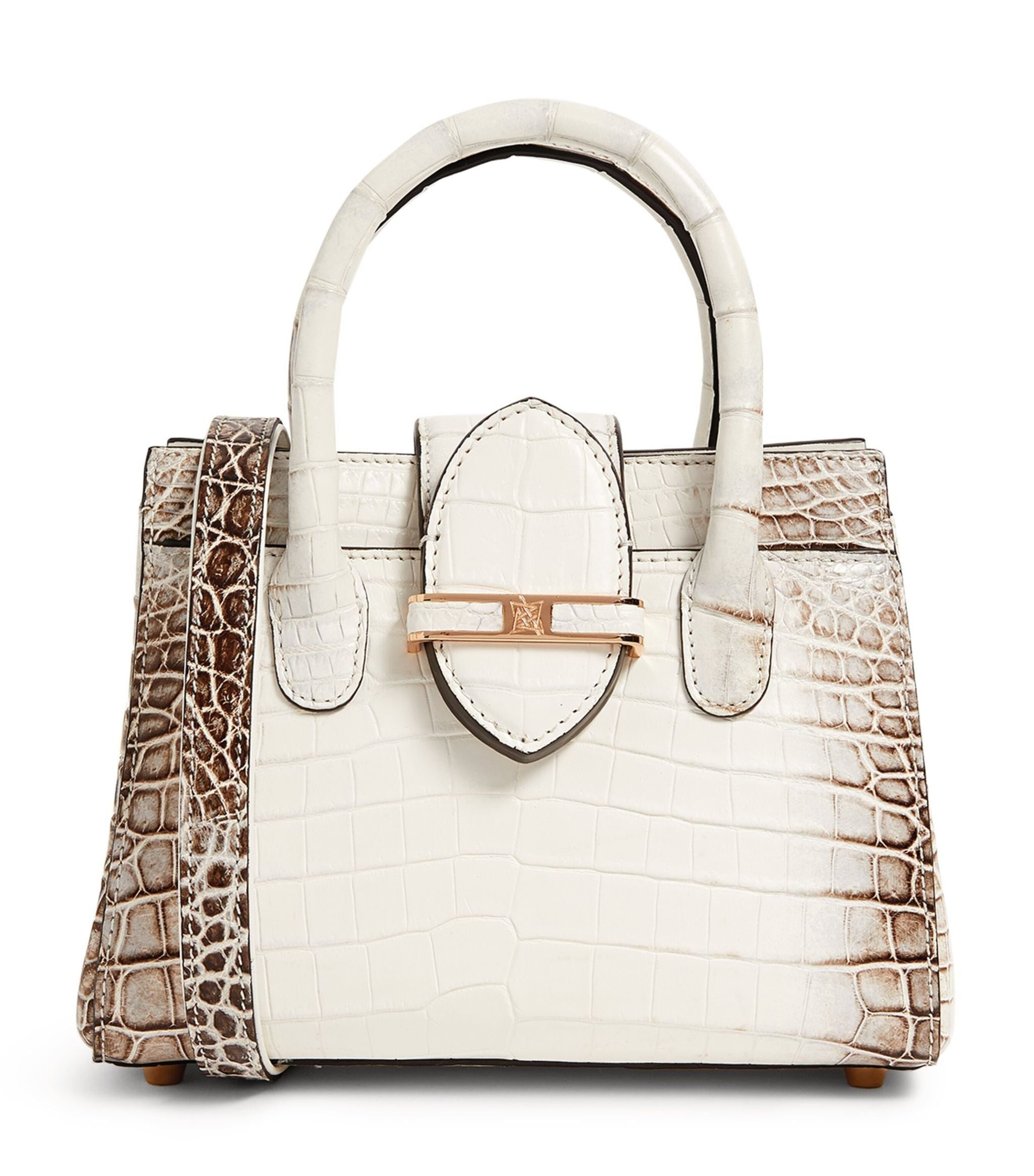 Crocodile Margot Top-Handle Bag