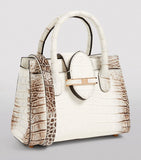 Crocodile Margot Top-Handle Bag