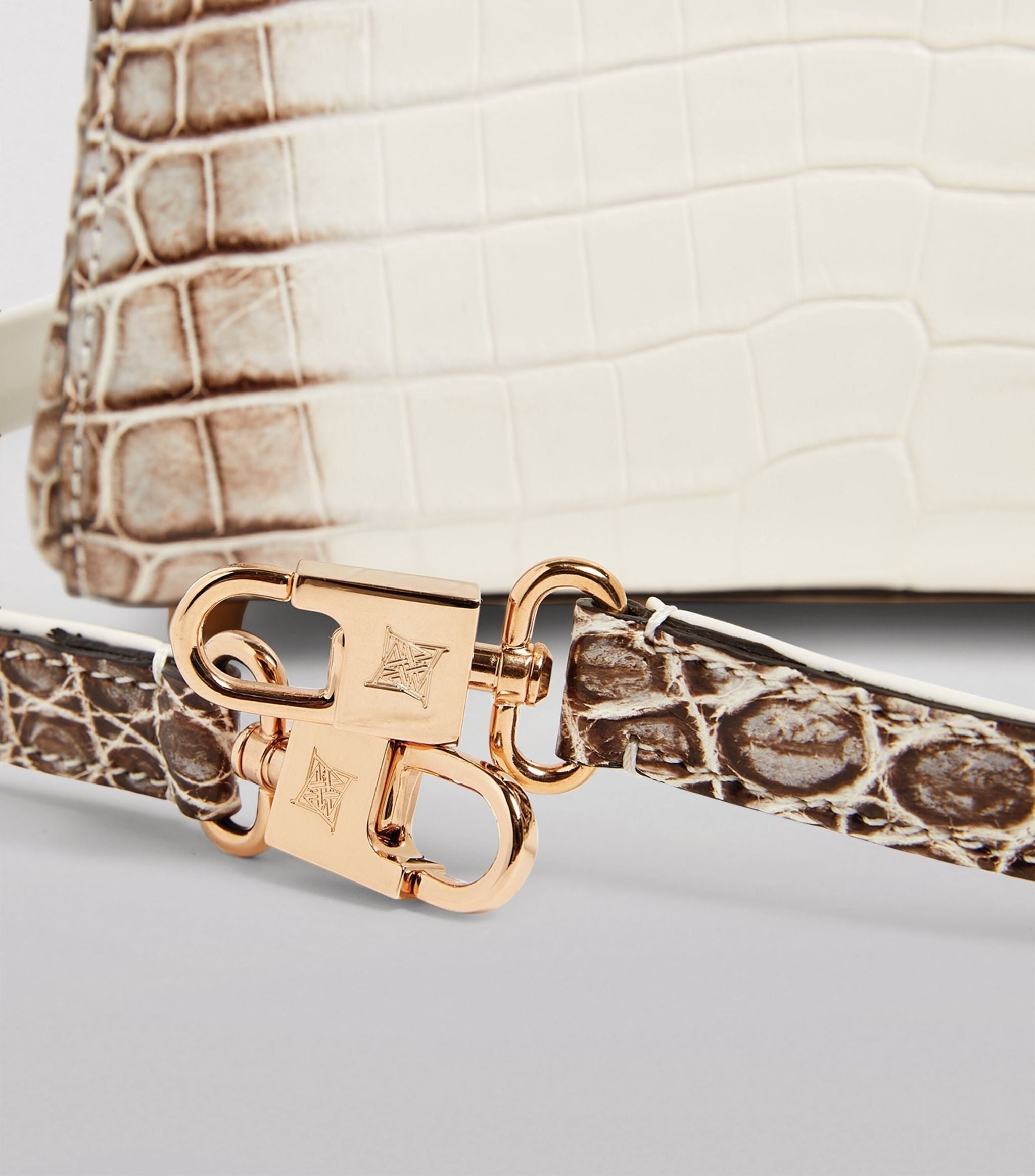 Crocodile Margot Top-Handle Bag