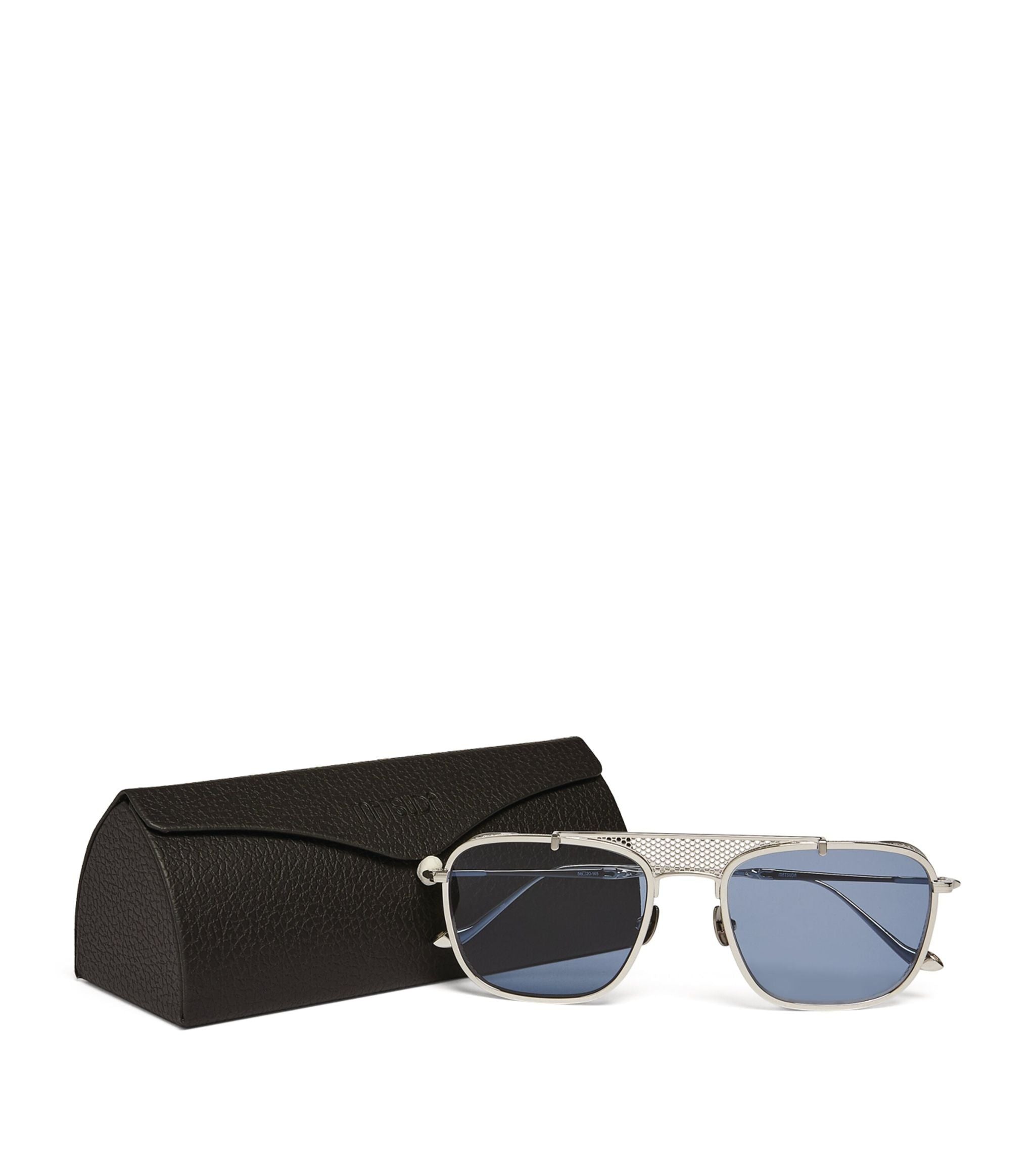 Crossbar Aviator Sunglasses