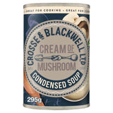 Crosse &amp;amp; Blackwell Condensed Cream of Mushroom Soup 295g   295g