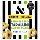 Crosta &amp;amp; Mollica Tarallini with Fennel Seed 170g