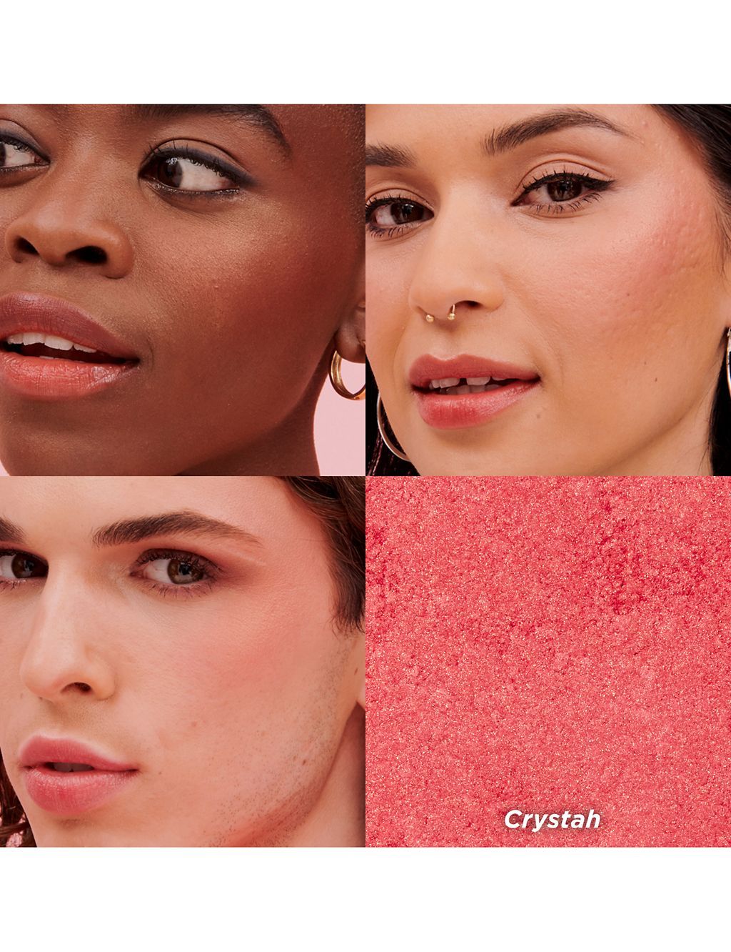 Crystah Powder Blusher Mini 2.5γρ