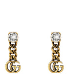 Crystal Double G Earrings