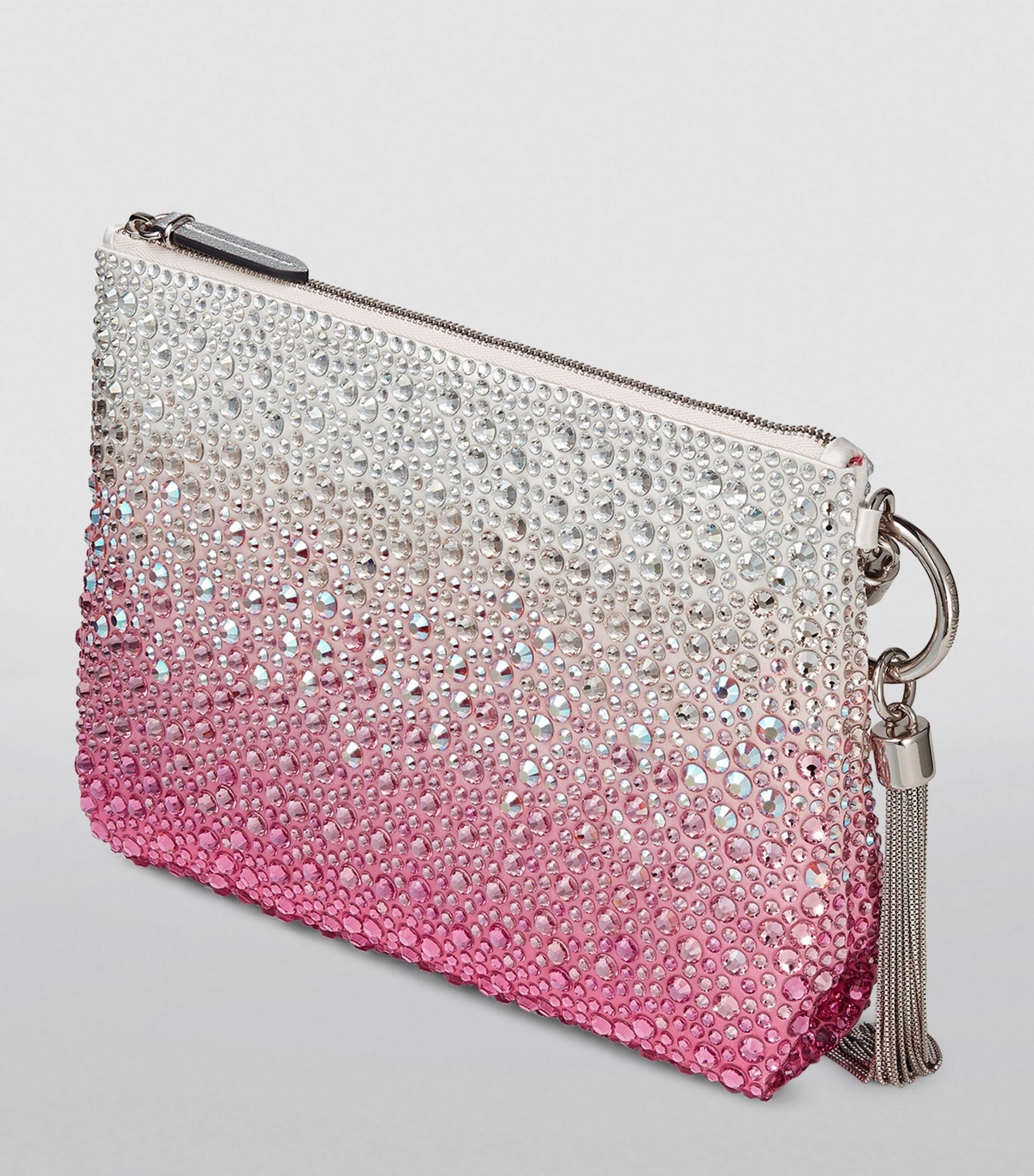 Crystal-Embellished Callie Clutch Bag