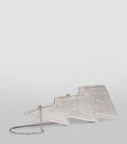 Crystal Embellished Kylie&amp;rsquo;s Lightning Clutch Bag