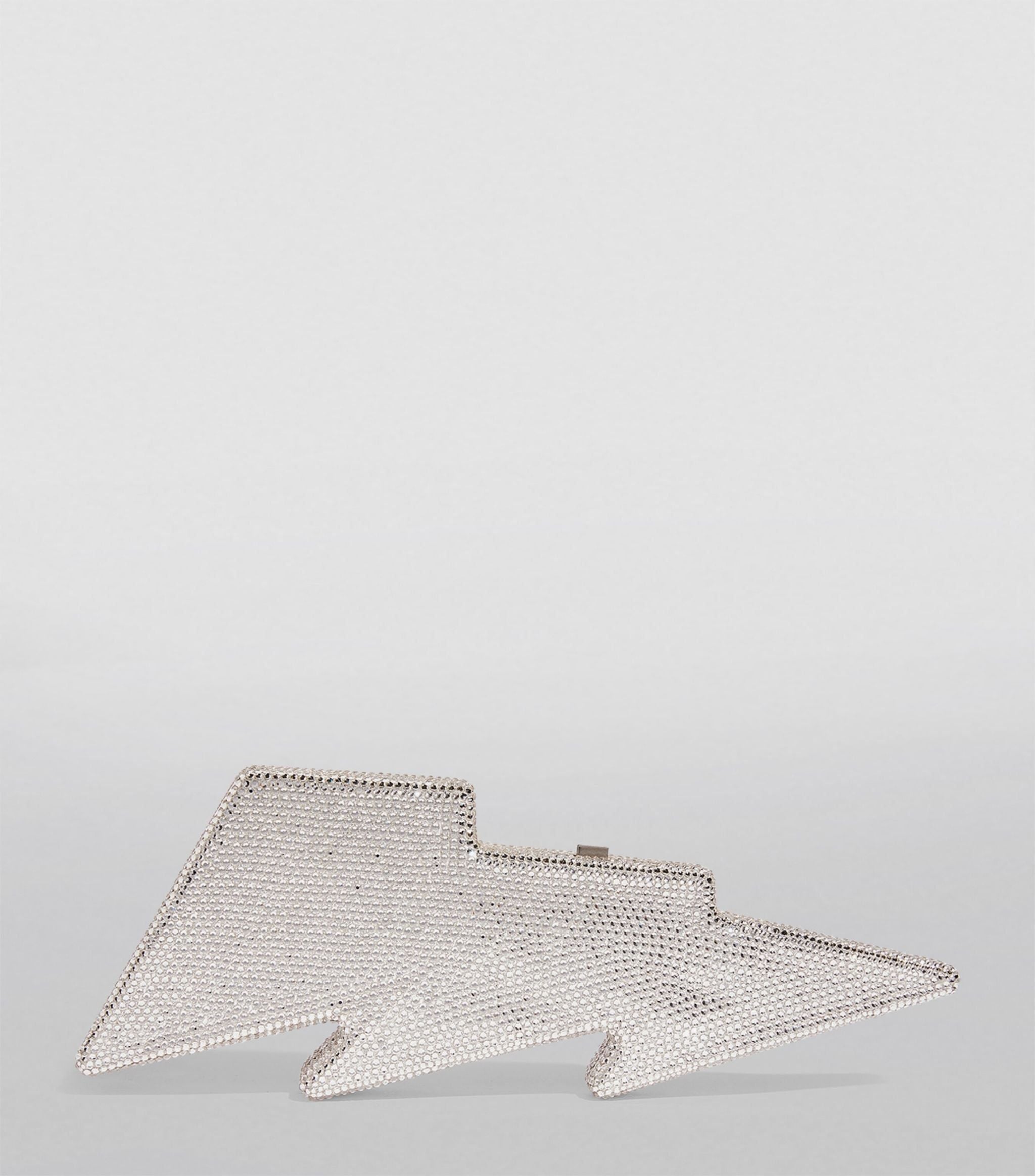 Crystal Embellished Kylie&amp;rsquo;s Lightning Clutch Bag