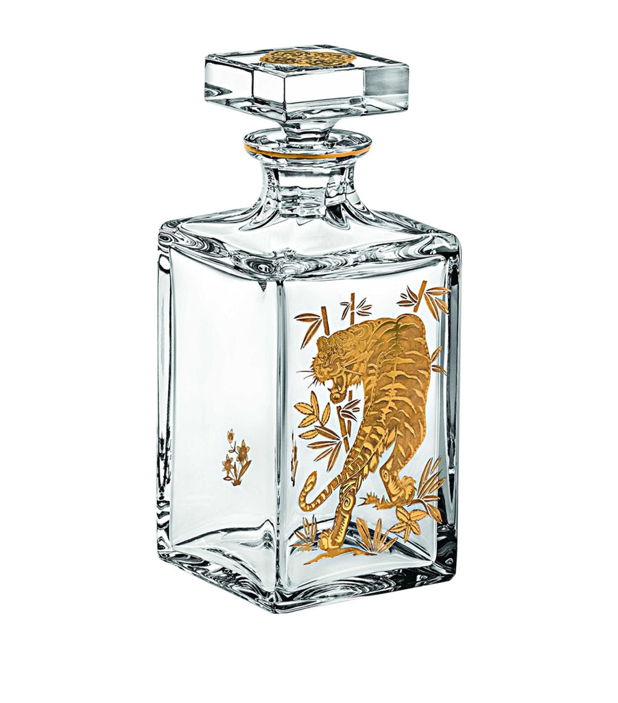 Crystal Golden Tiger Whisky Decanter (800ml)