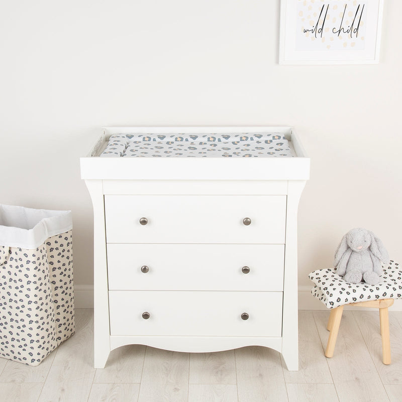 CuddleCo Leopard changing mat 75x45x5cm (British brand)