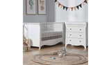 Cuddleco Clara 2 Piece Nursery Furniture Set - White