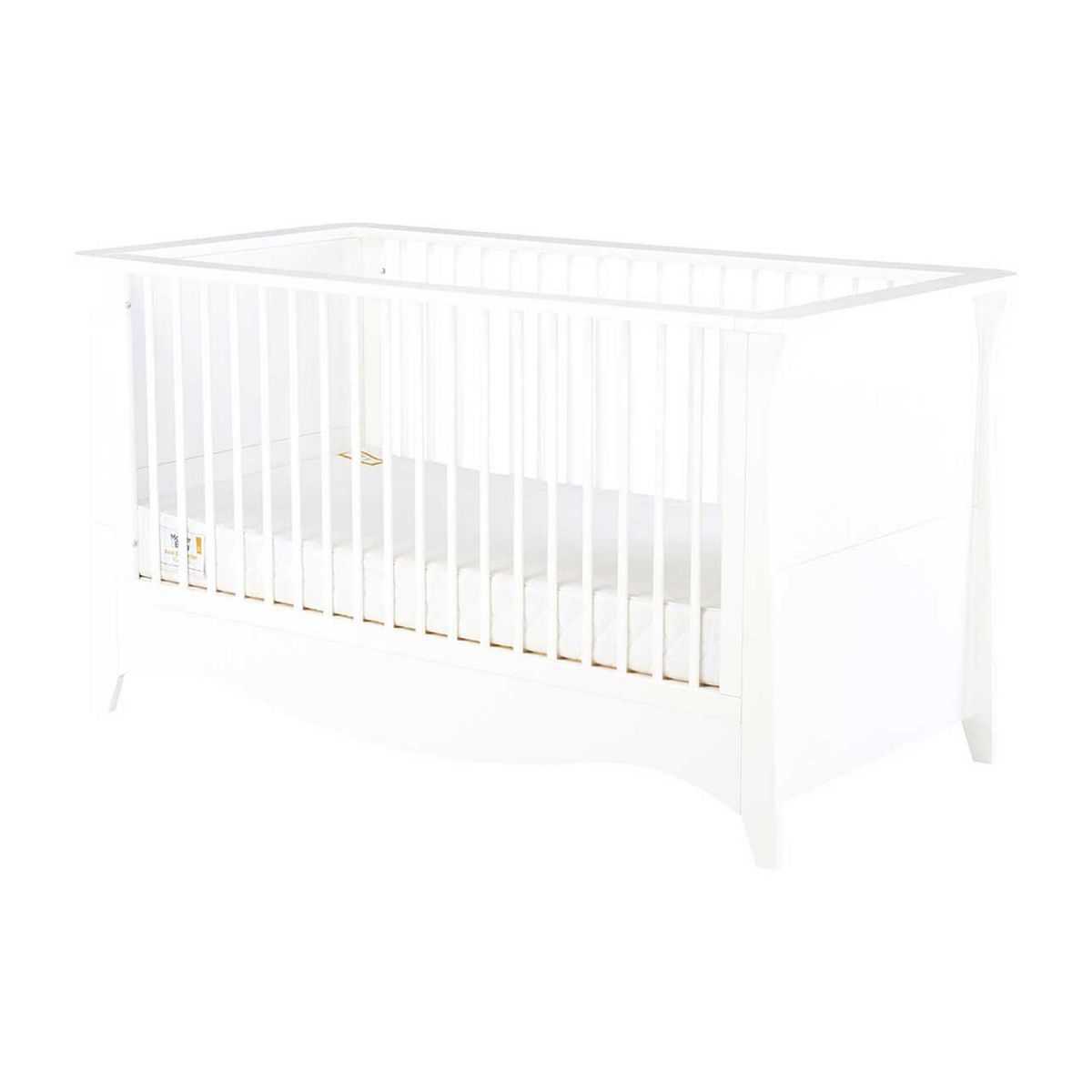 CuddleCo Clara Cot Bed White