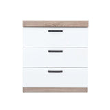 CuddleCo Enzo Dresser Changer - Oak and White