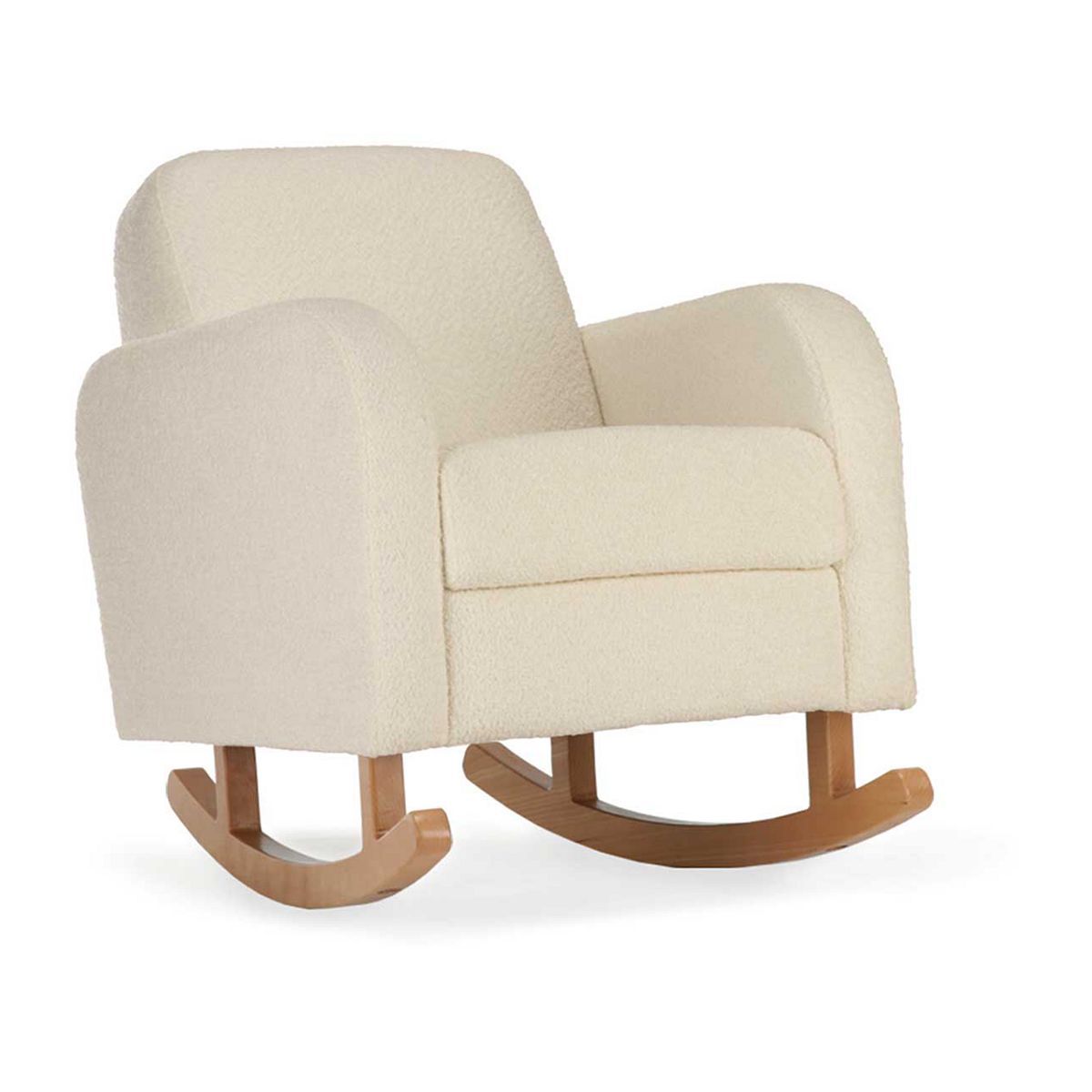 CuddleCo Etta Boucle Nursing Chair - Off- White