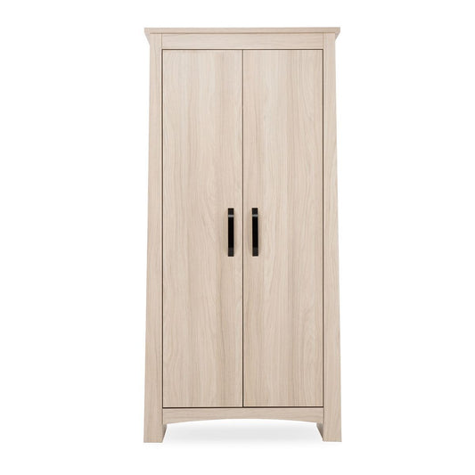 CuddleCo Isla 2 Door Nursery Wardrobe – Ash