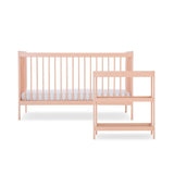 CuddleCo Nola 2 Piece Nursery Furniture Set - Soft Blush Pink