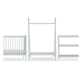 CuddleCo Nola 3 Piece Nursery Furniture Set - Sage Green