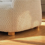 CuddleCo Etta Bunny kids chair in boucle off white (British brand)