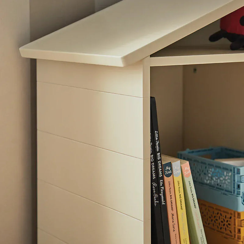 CuddleCo Play House Bookcase in Pebble, UK version