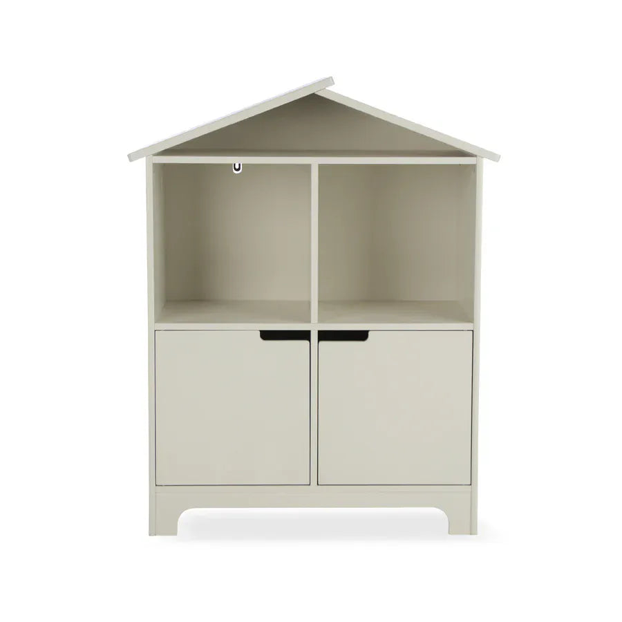 CuddleCo Play House Bookcase in Pebble, UK version